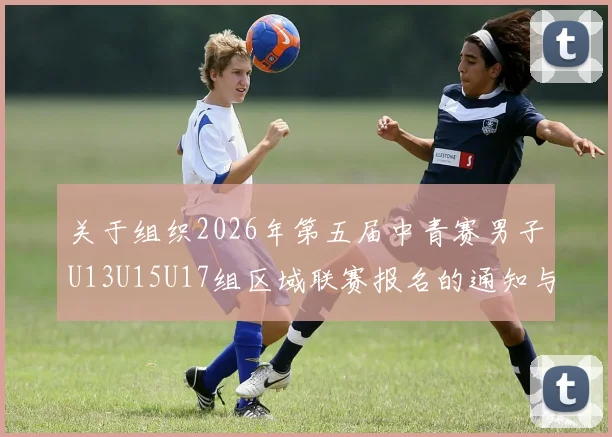 关于组织2026年第五届中青赛男子U13U15U17组区域联赛报名的通知与要求